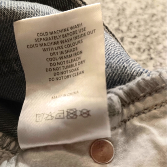 SOLD! White Fox Boutique High Rise Straight Leg Jeans Women's Size 4 - Picture 10 of 10